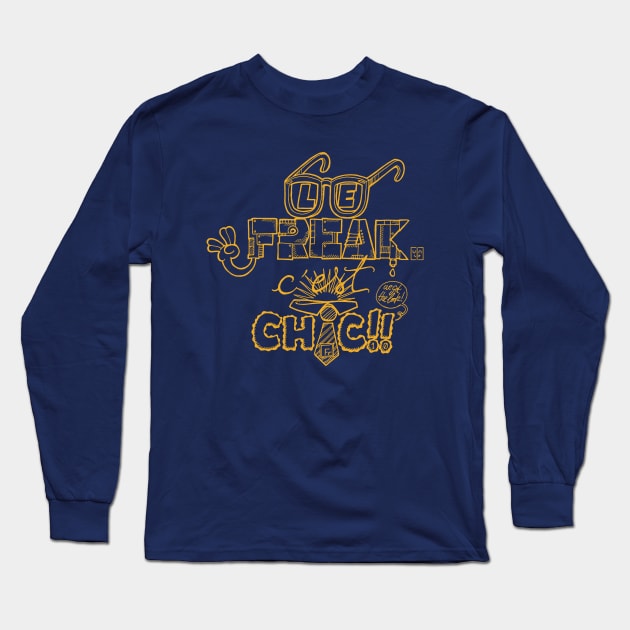 Le Freak C'est Chic Long Sleeve T-Shirt by BITICOL